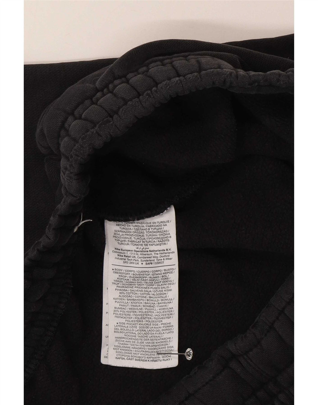Calça Nike Feminina Graphic Cargo Joggers UK 14 Médio Preto