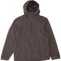 Jaqueta corta-vento masculina JACK WOLFSKIN com capuz Reino Unido 40 poliéster cinza médio
