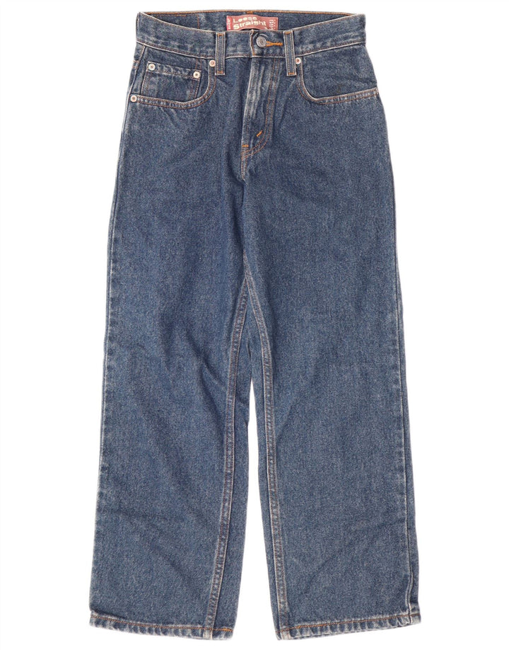 LEVI'S Boys 569 Loose Fit Straight Jeans 11-12 Anos W26 L26 Azul Algodão