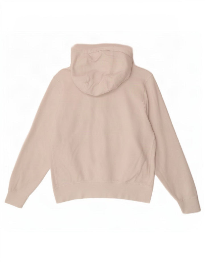 Nike Mens Hoodie Jumper Médio Algodão Branco