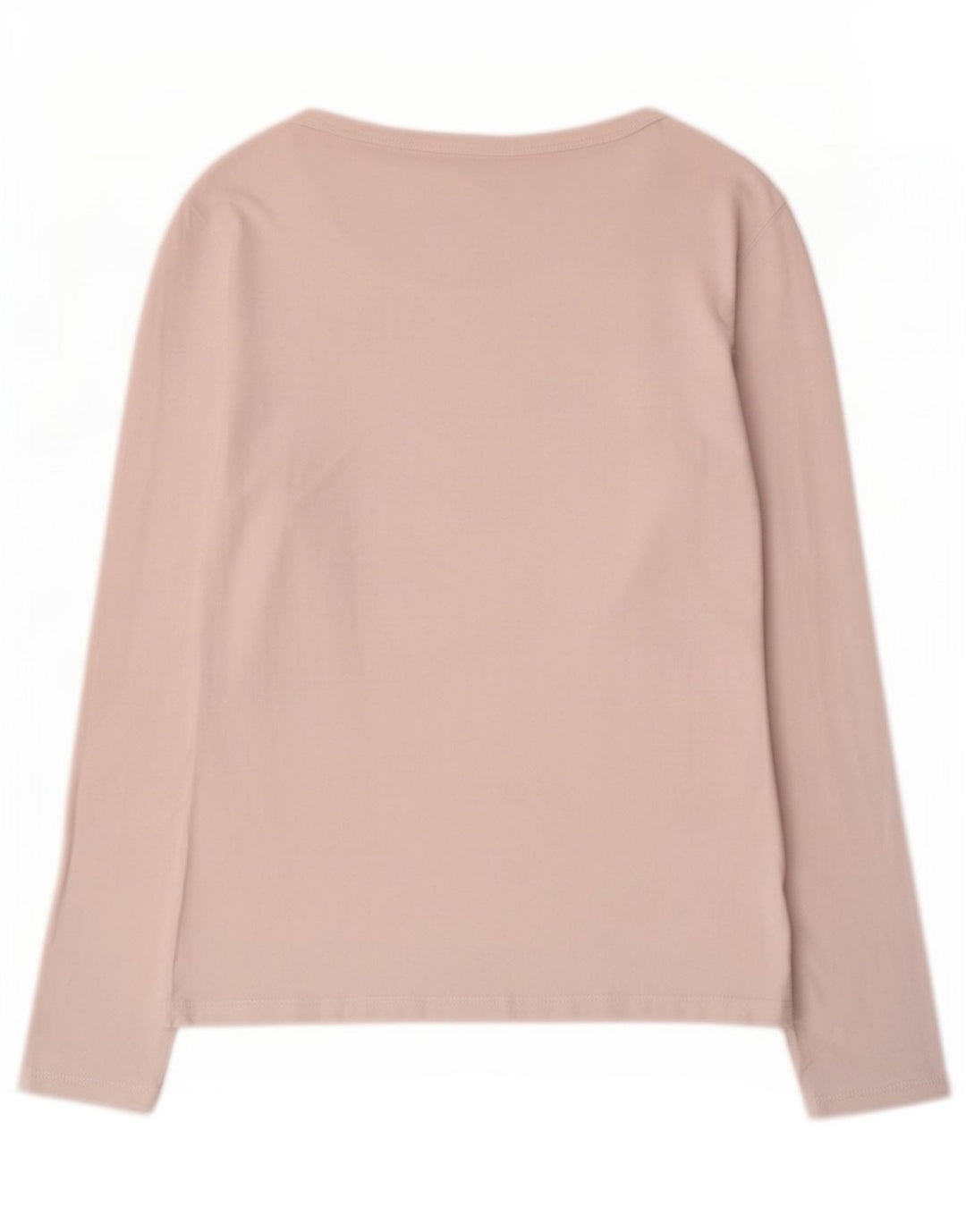 Top feminino Levi's manga comprida UK 12 médio branco