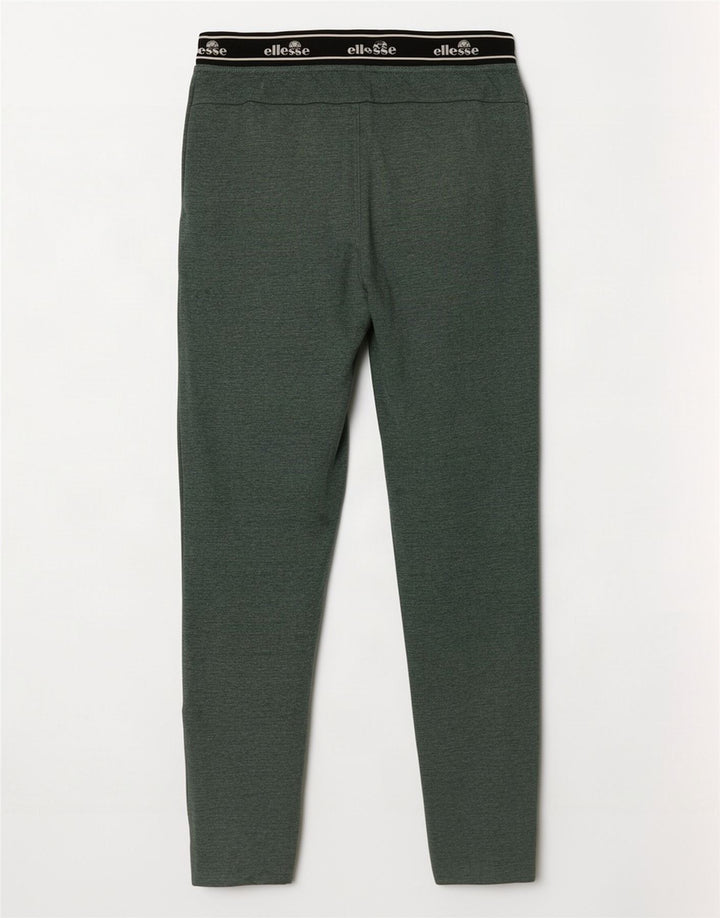 Calça feminina Ellesse com estampa gráfica em bloco verde médio