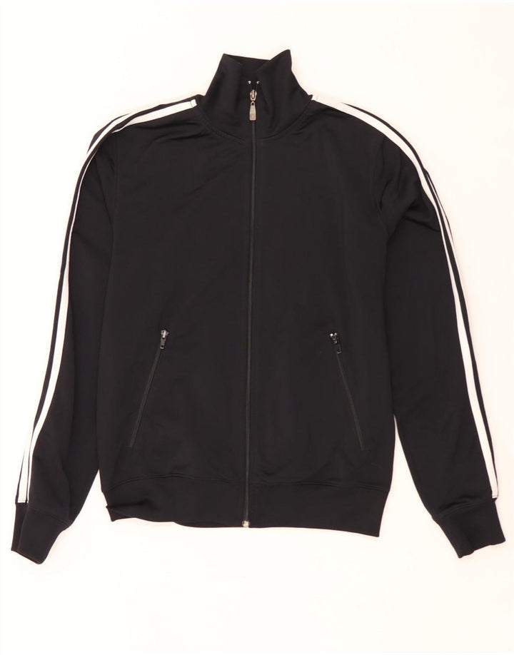 Converse Mens Tracksuit Top Jacket Pequeno Poliéster Preto