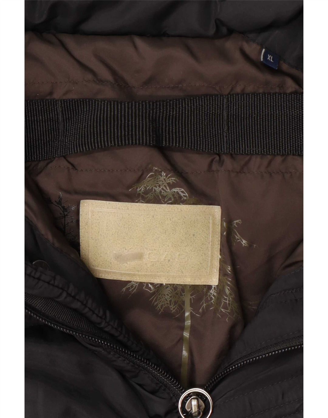 Jaqueta acolchoada masculina Gas UK 42 XL preta