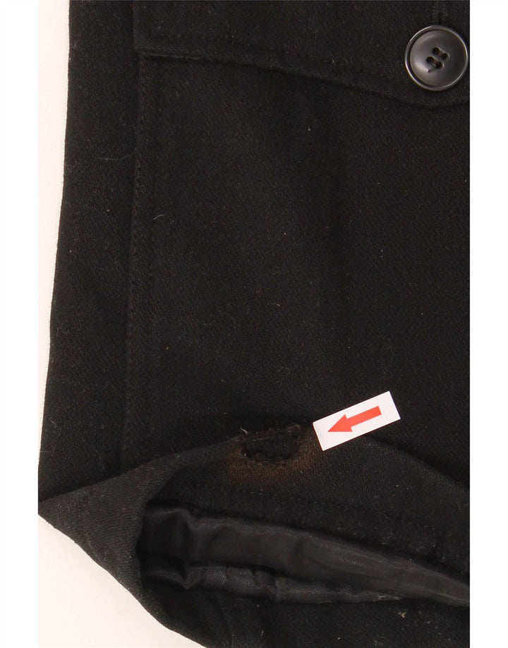 Jaqueta utilitária masculina Levi's UK 40 grande lã preta
