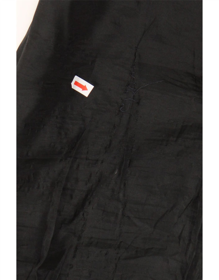 VINTAGE Womens Midi Leather Skirt W32 Large  Black Vintage Vintage and Second-Hand Vintage from Messina Hembry 