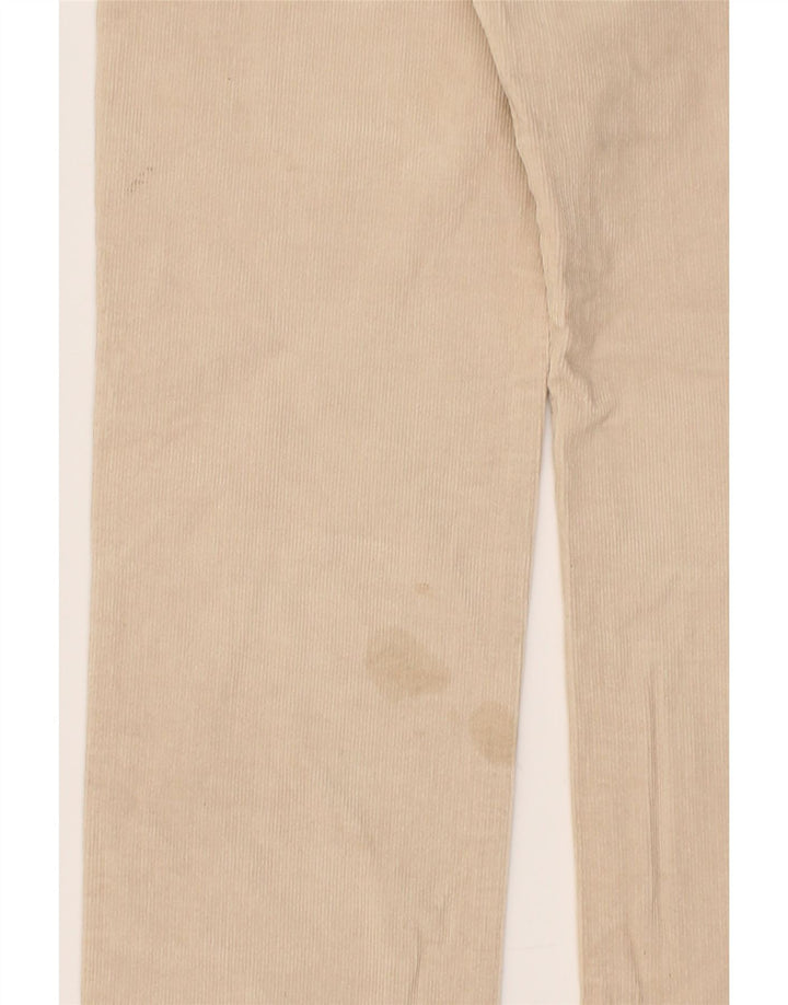 LEE Mens Straight Corduroy Trousers W31 L30 Off White Cotton Vintage Lee and Second-Hand Lee from Messina Hembry 