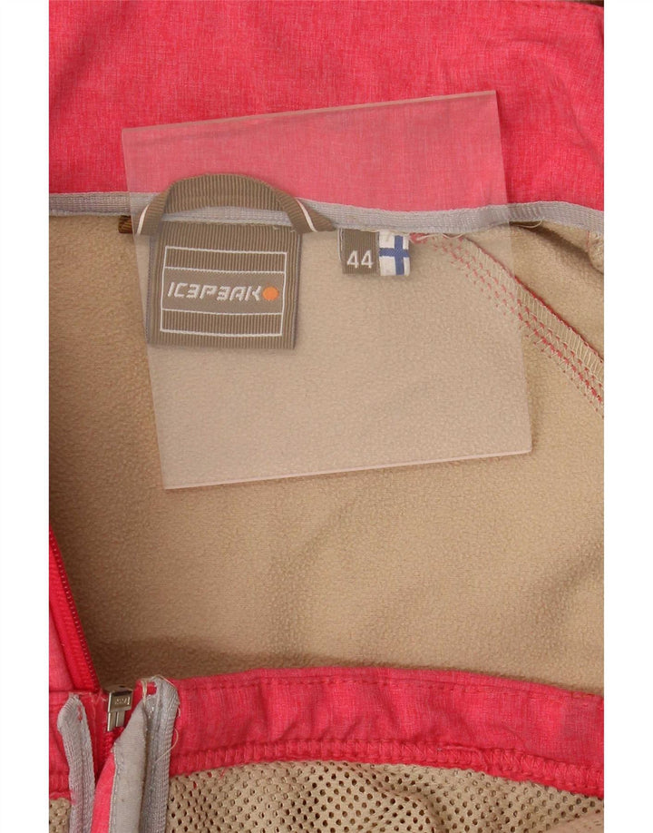 Icepeak Jaqueta corta-vento feminina com capuz IT 44 Poliéster rosa médio