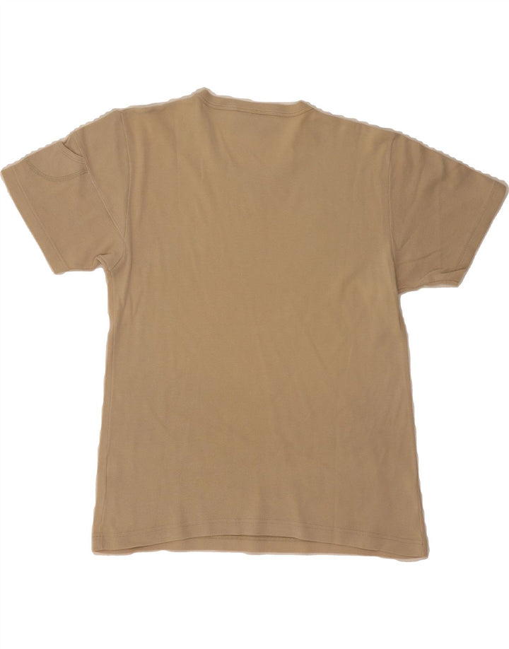 WRANGLER Womens T-Shirt Top UK 14 Large Beige Cotton Vintage Wrangler and Second-Hand Wrangler from Messina Hembry 