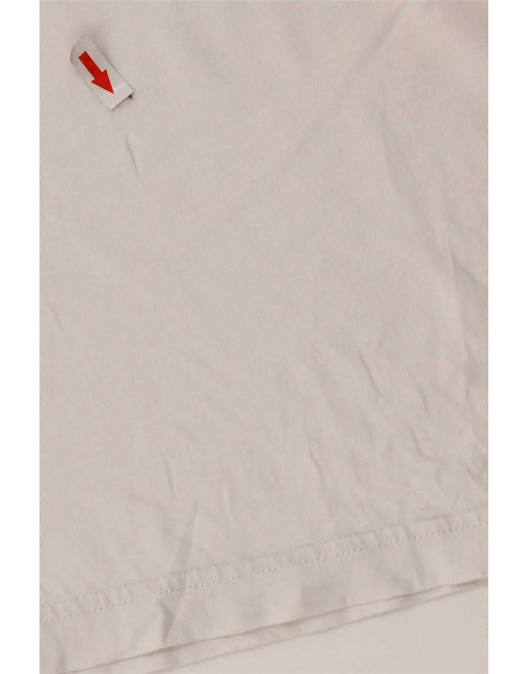 Camiseta masculina Adidas Top médio branco colorblock algodão