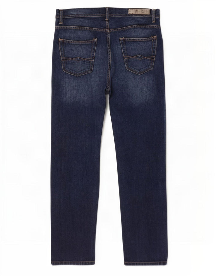 Zara Mens Jeans Slim EU 46 XL W36 L33 Azul Marinho