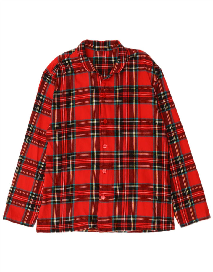 Camisa masculina de flanela Intimissimi XL vermelha xadrez