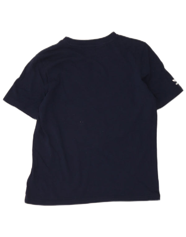 Camiseta Adidas Menino Graphic Top 11-12 Anos Azul Marinho Algodão