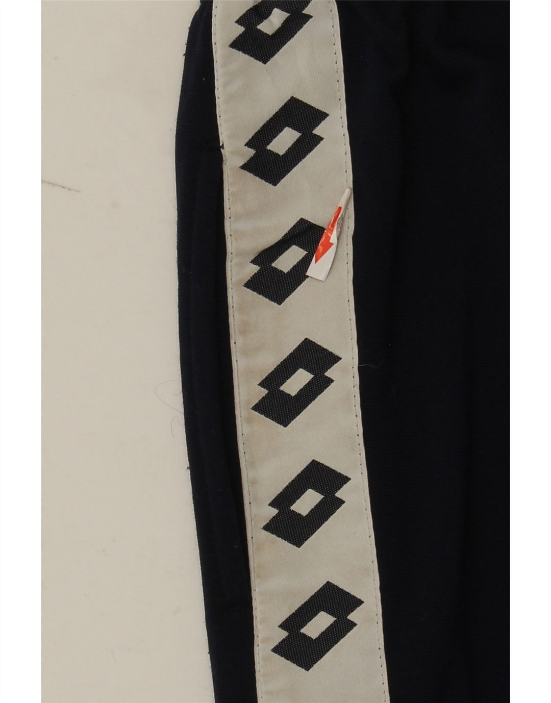 Calça esportiva masculina Lotto com estampa gráfica média azul marinho colorblock