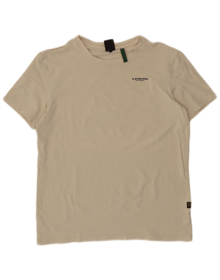 Camiseta feminina G-STAR UK 16 grande bege