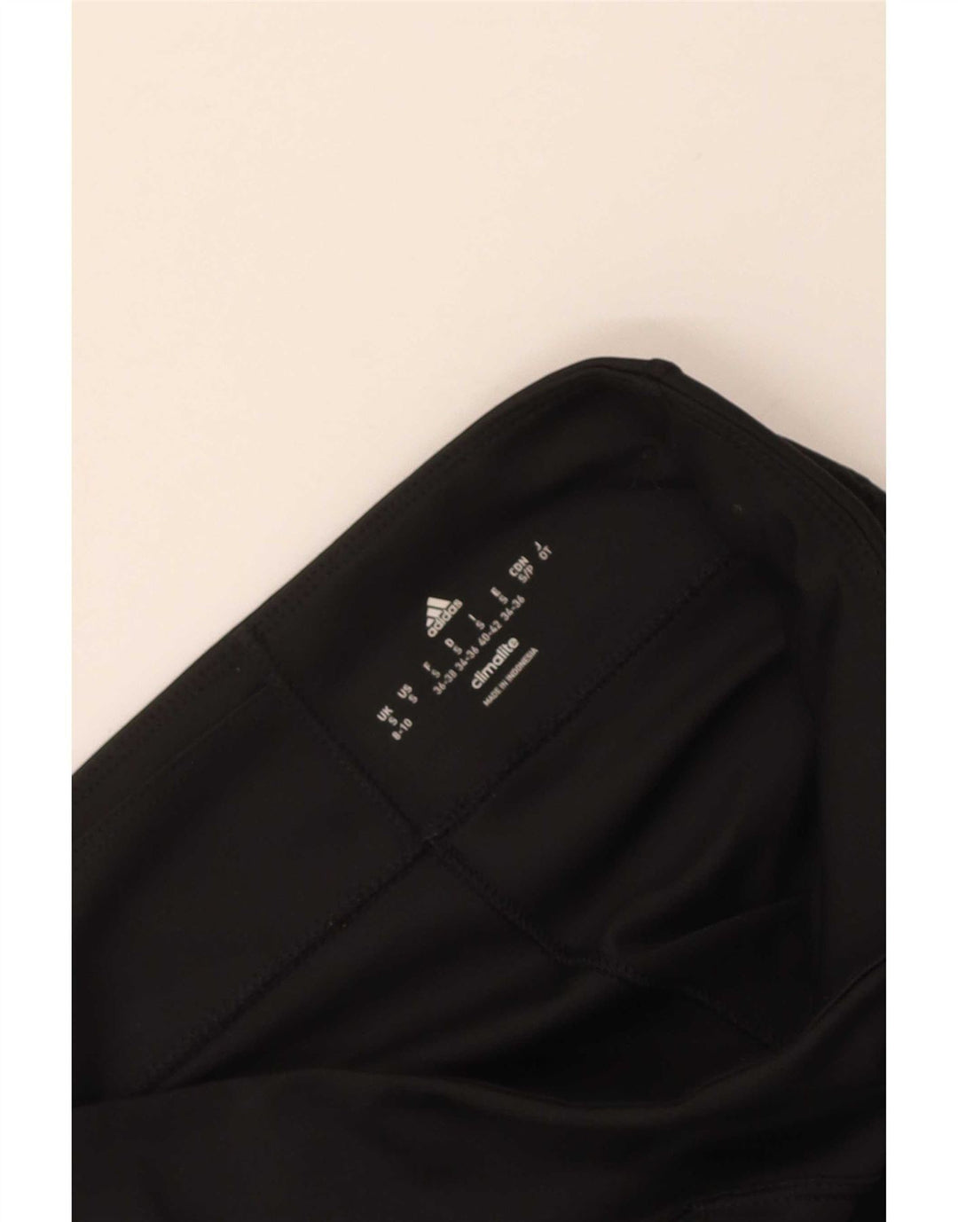 Adidas Womens Climalite Capri Leggings UK 8/10 Pequeno Preto