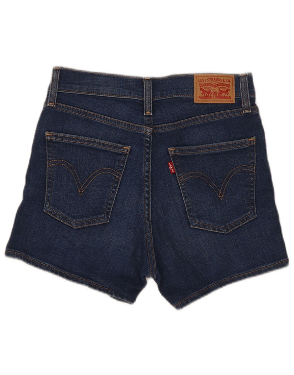 Shorts jeans feminino Levi's W25 XS azul marinho algodão