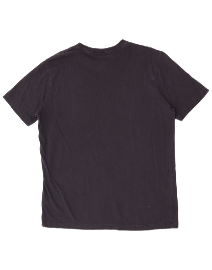 Camiseta feminina Hugo Boss grande algodão preto