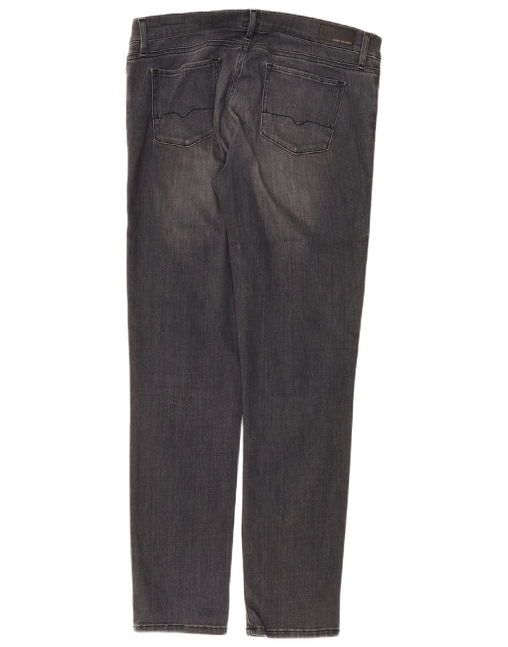 Hugo Boss Jeans reto masculino W32 L34 algodão cinza