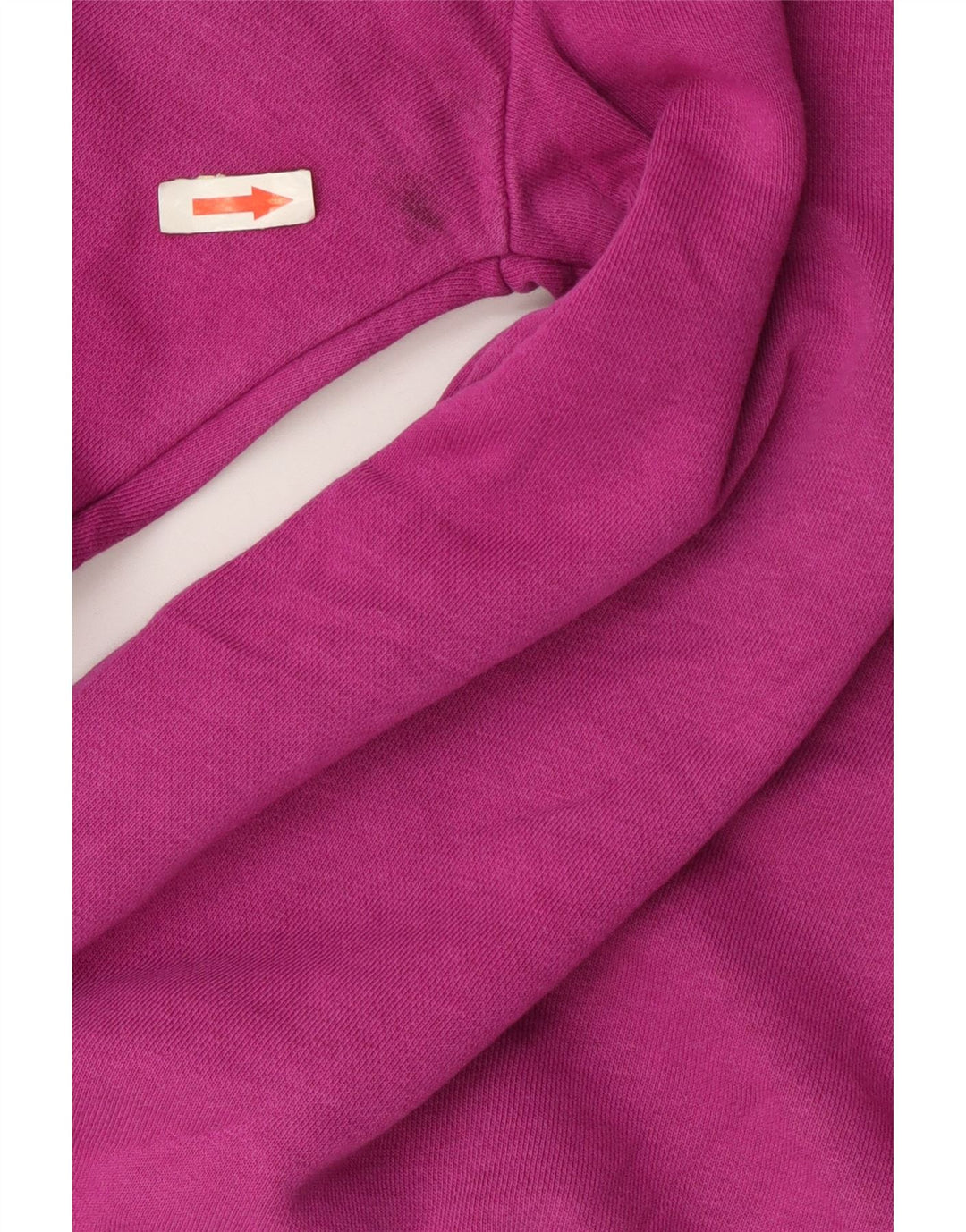 Nike feminino oversized moletom jumper reino unido 10 pequeno algodão rosa