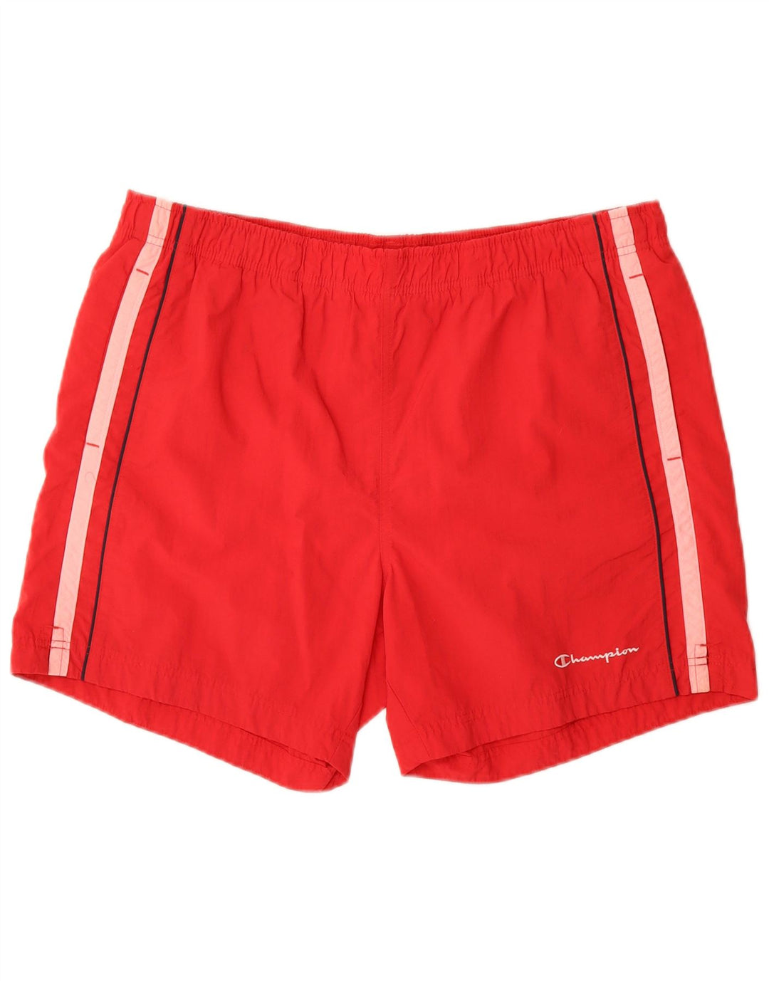 Shorts de natação masculino Champion 2XL poliamida vermelha