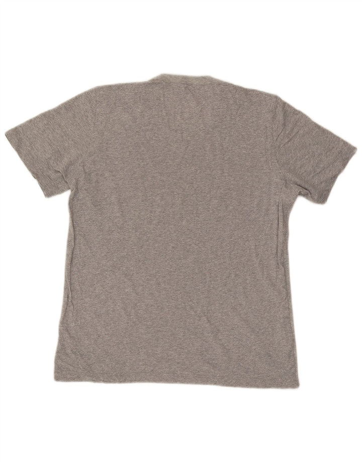 Camiseta masculina ADIDAS cinza médio