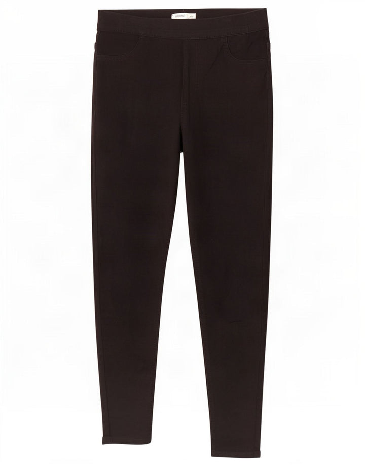 Calça jeans feminina Marks & Spencer UK 12 médio W30 L28 algodão preto