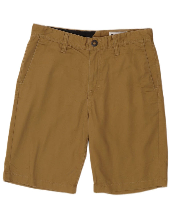 Shorts Chino Masculino Volcom W29 Pequeno Poliéster Cáqui