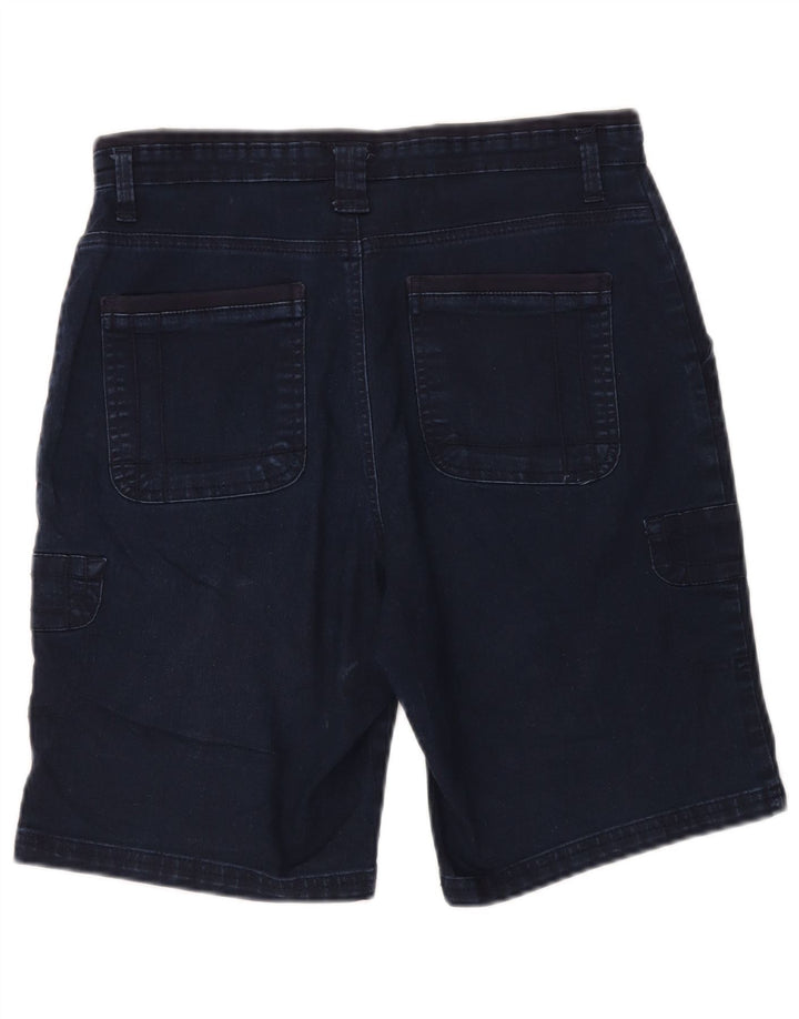 LEE Mens Platinum Label Denim Cargo Shorts W32 Médio Azul Marinho