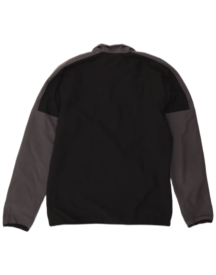 Reebok Mens Tracksuit Top Jacket pequeno preto colorblock