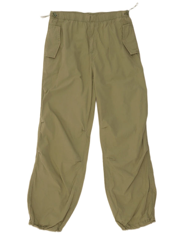 Calças cargo Marks & Spencer Boys Joggers 13-14 anos W28 L28 verde
