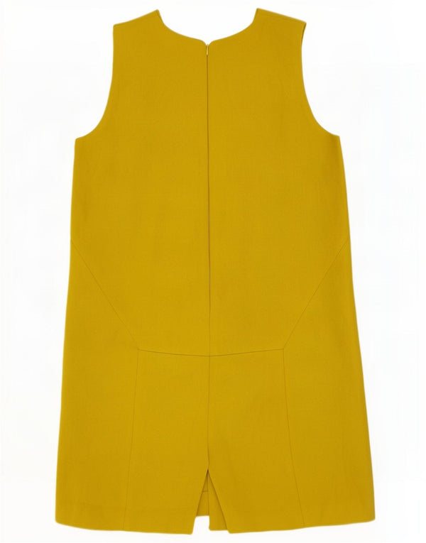 Vestido feminino Cos sem mangas IT 42 amarelo médio