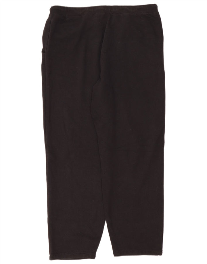 Calça de treino feminina Superdry UK 16 grande preta