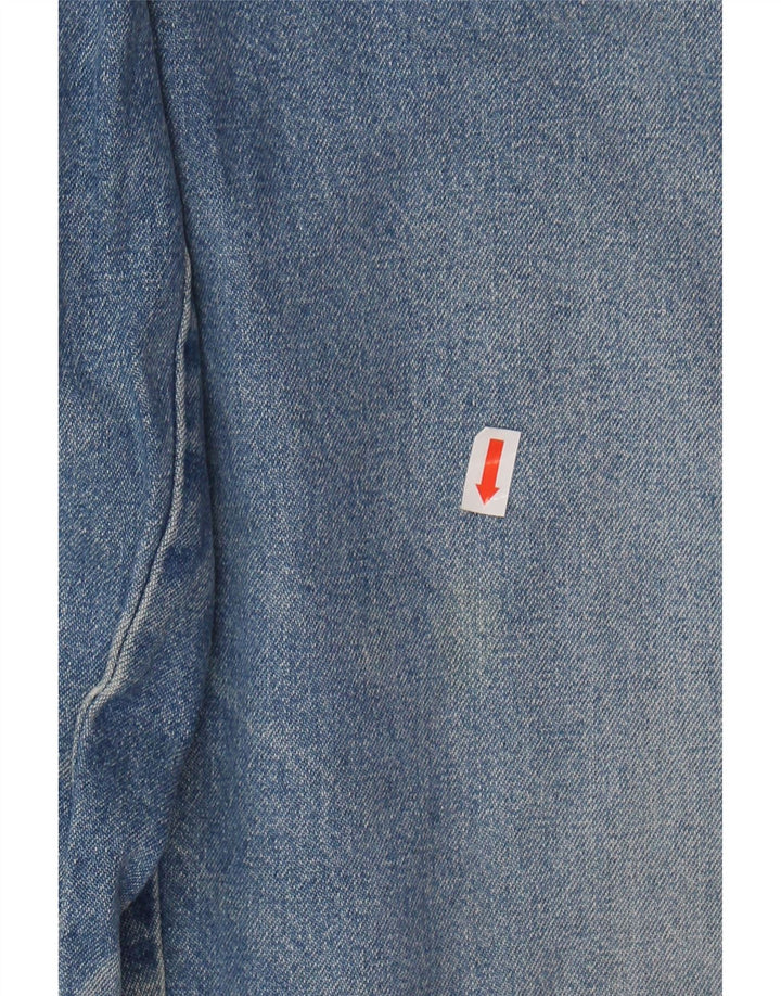 Jeans cônicos femininos MAC W30 L34 azul