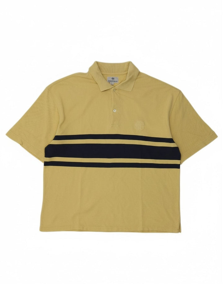 Polo masculino NORTH SAILS XL listrado amarelo