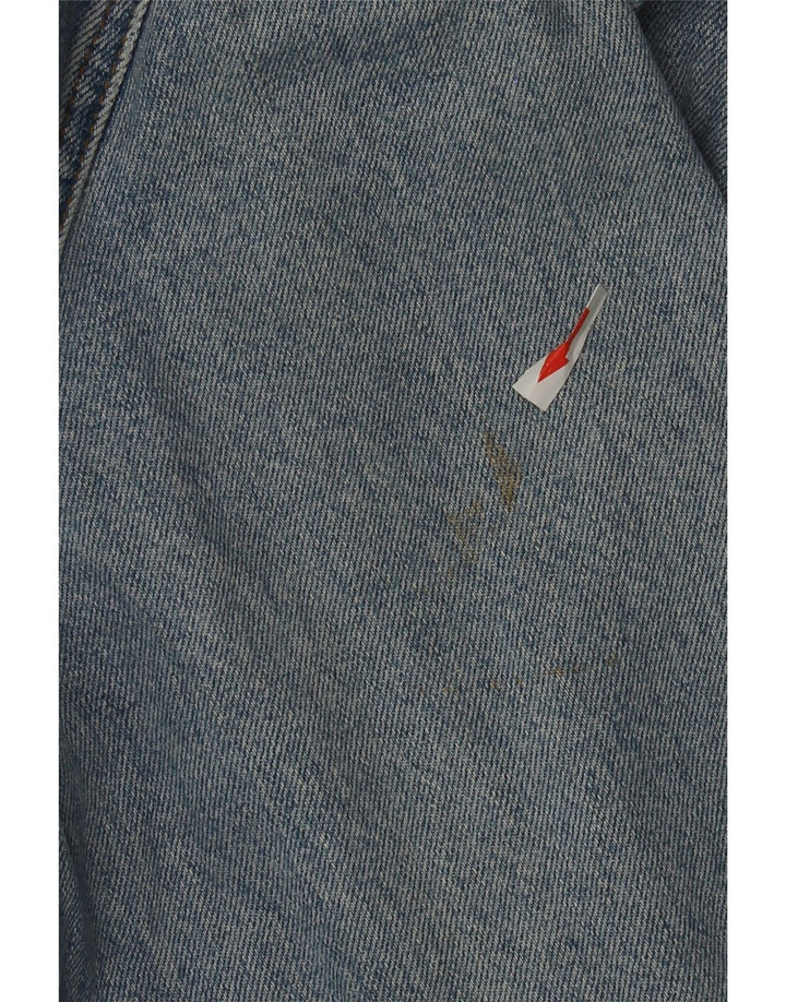 Jaqueta jeans masculina Levi's UK 44 2XL algodão azul