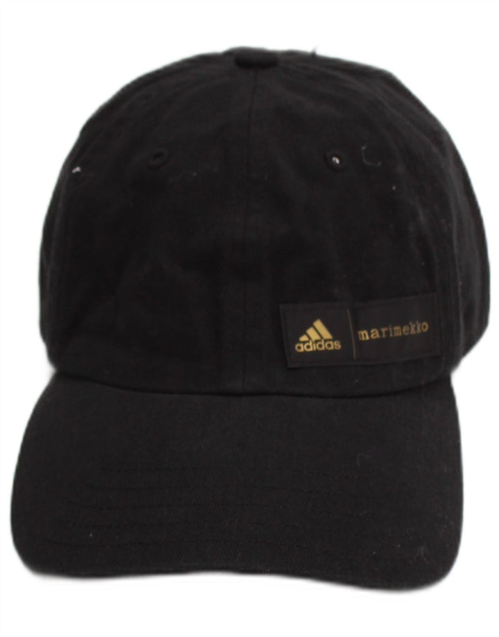Boné de beisebol feminino Adidas tamanho único algodão preto