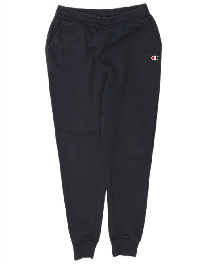 Calça esportiva masculina Champion Joggers de algodão cinza médio