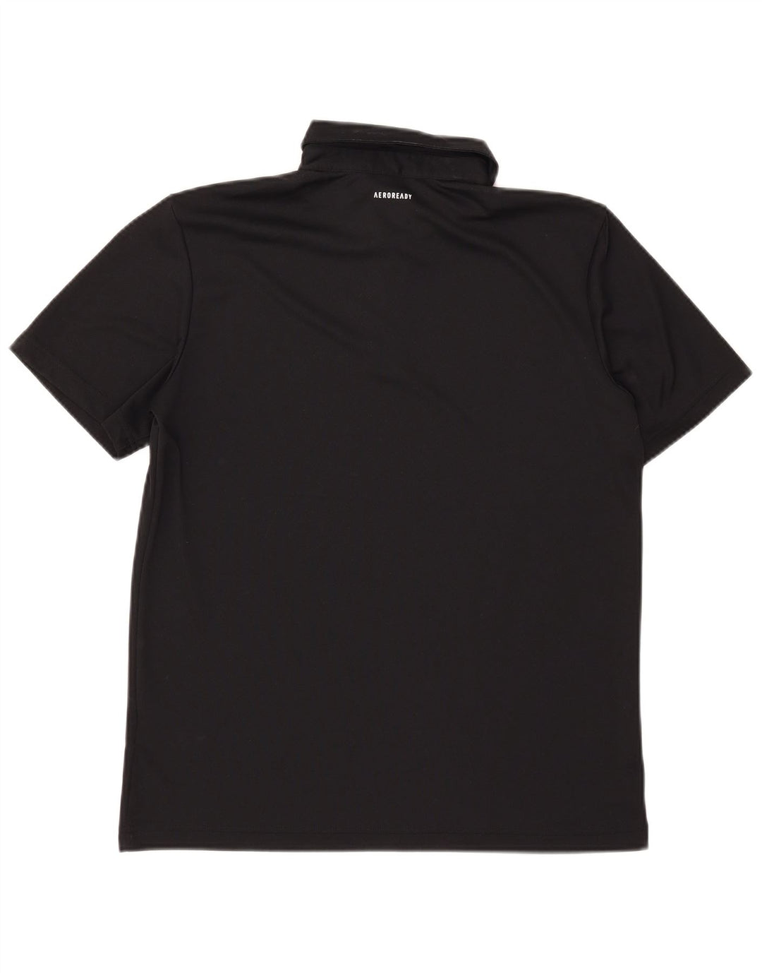 Adidas Mens Aeroready Polo Shirt Médio Preto Poliéster