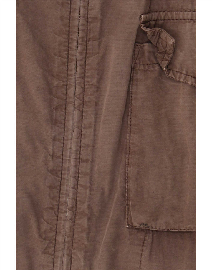 Jaqueta utilitária masculina Marlboro Classics EU 52 XL algodão cinza