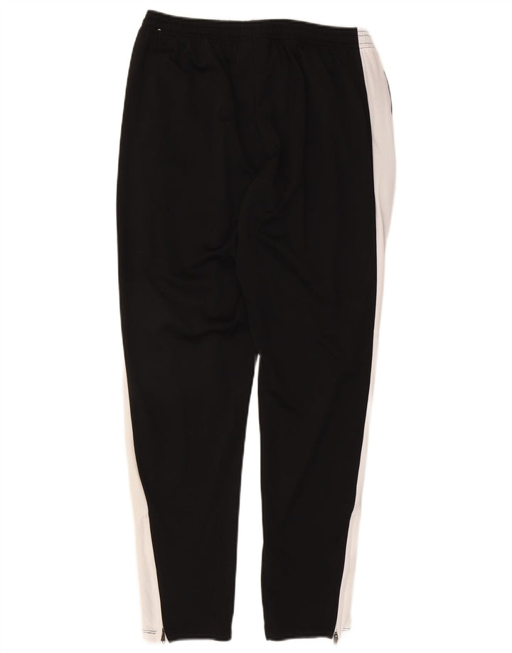 Calça de treino masculina Nike Dri Fit médio preto colorblock poliéster