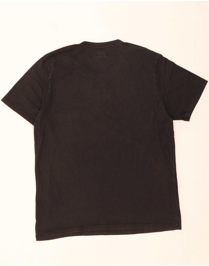Camiseta masculina LEVI'S grande algodão preto