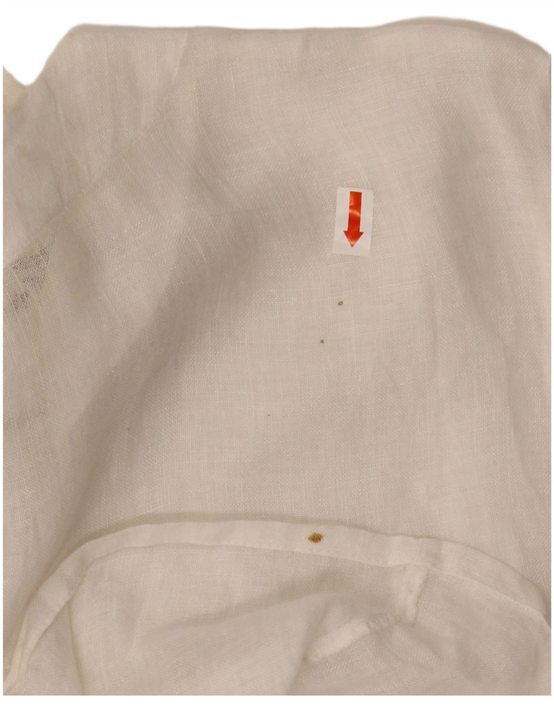 Blusa feminina VINTAGE manga curta IT 48 XL branca