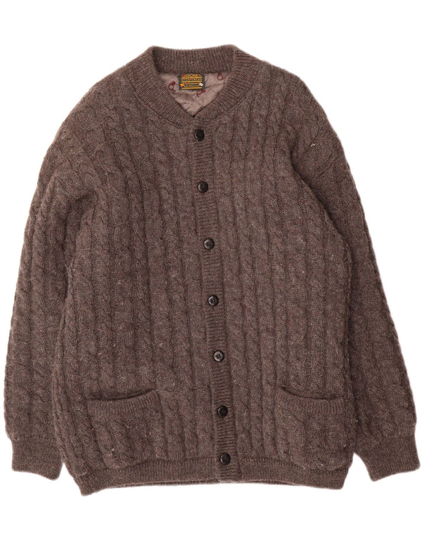 Jaqueta bomber masculina de malha Jockey IT 54 2XL lã cinza