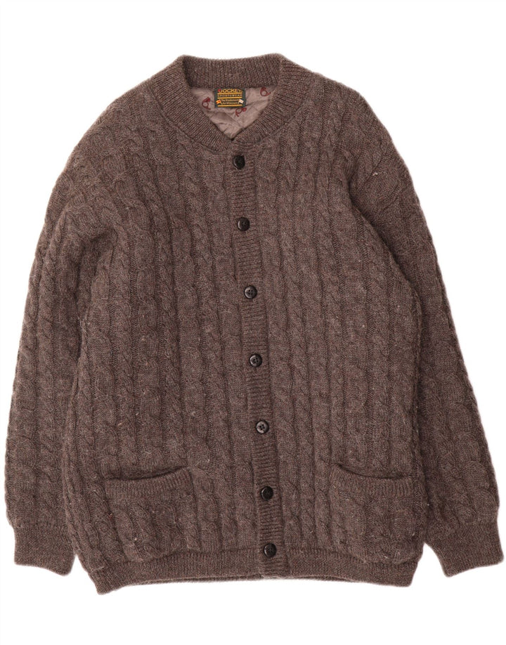 Jaqueta bomber masculina de malha Jockey IT 54 2XL lã cinza
