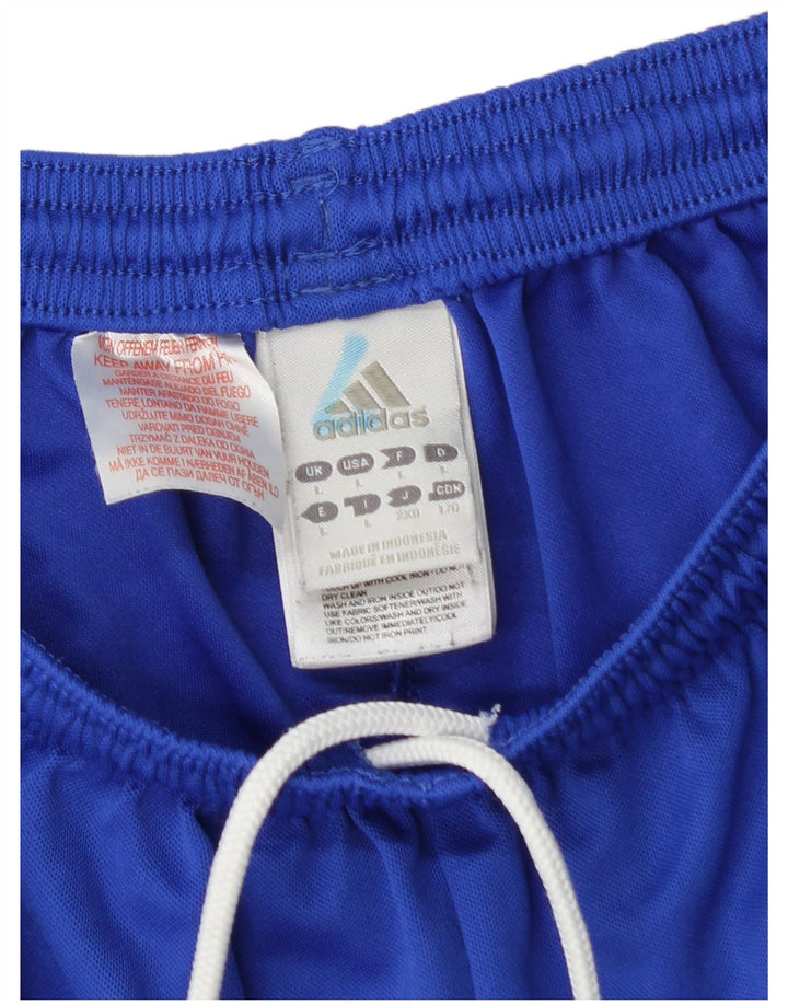 ADIDAS Masculino Climalite Sport Shorts Grande Azul Poliéster