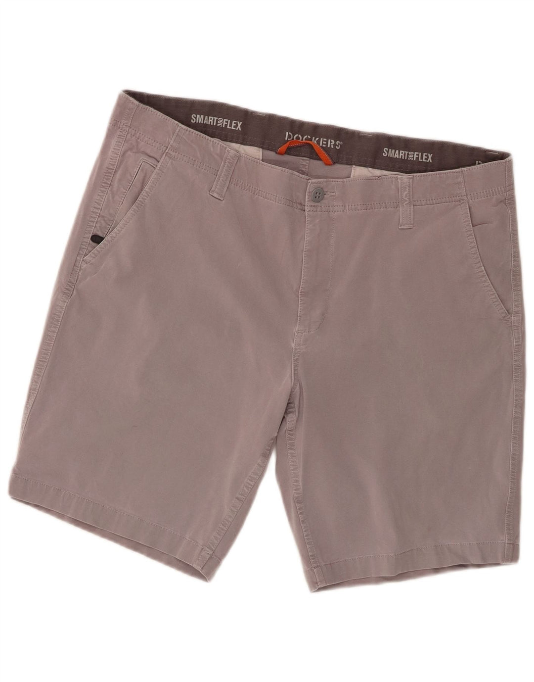 DOCKERS Mens Chino Shorts W38 XL Algodão Cinza