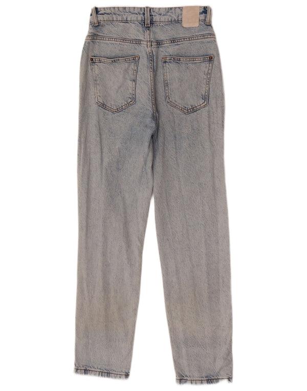 Calça Jeans Cônica Feminina Zara EU 34 2XS W24 L28 Azul