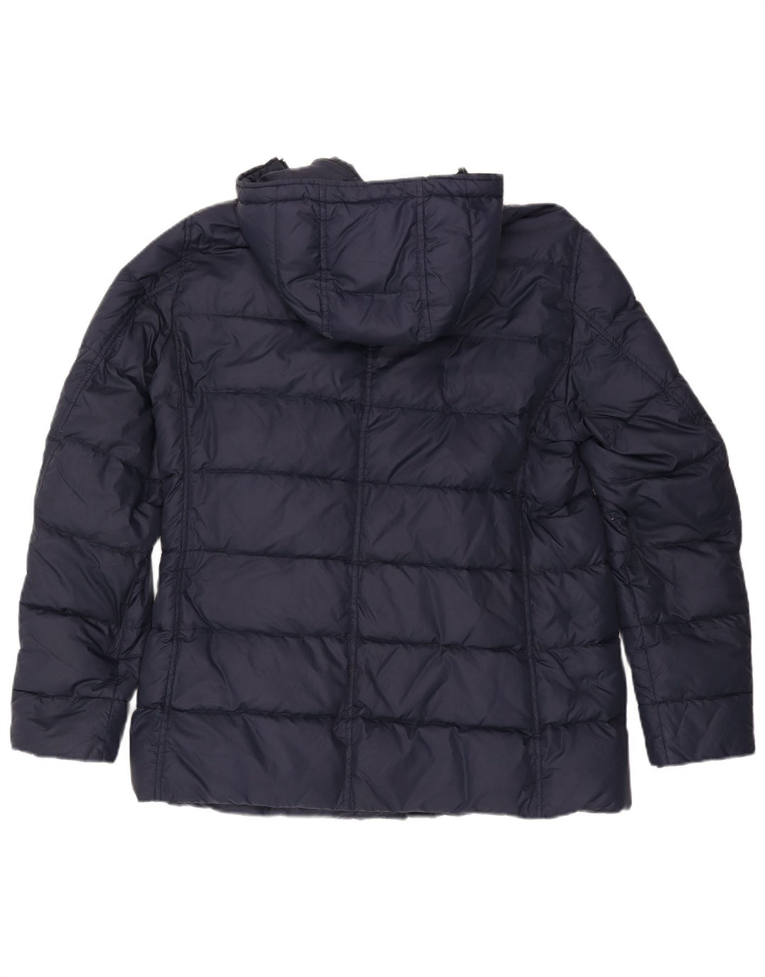 Jaqueta acolchoada masculina Herno com capuz UK 38 azul marinho médio