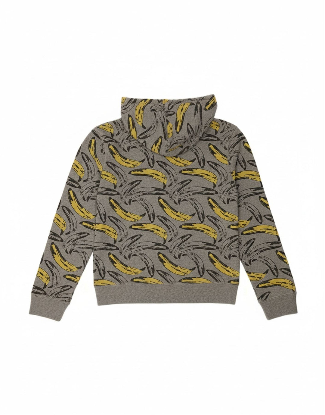 Suéter masculino PEPE JEANS By Andy Warhol com capuz e zíper pequeno cinza